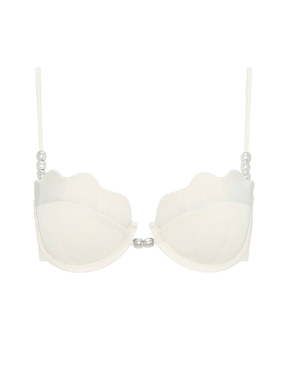 l*space Sunrise Shell Bikini Top NWT